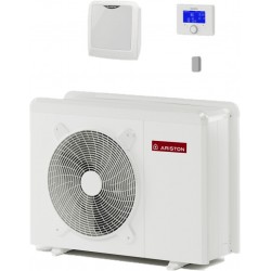 Pompa di calore ariston monoblocco aria-acqua inverter nimbus pocket m net 35 r-32 monofase 3301870 classe a+++/a++ : climafast