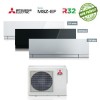 Climatizzatore condizionatore mitsubishi electric trial split inverter msz-ef kirigamine zen r-32 7000+7000+12000 con mxz-3f54vf new 7+7+12