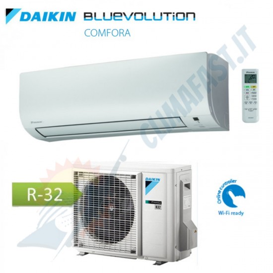 Condizionatore daikin inverter serie comfora 12000 btu ftxp35n r-32 : climafast