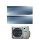 Condizionatore daikin dual split inverter serie emura iii silver wi-fi r-32 bluevolution 9000+9000 con 2mxm50n9 : climafast