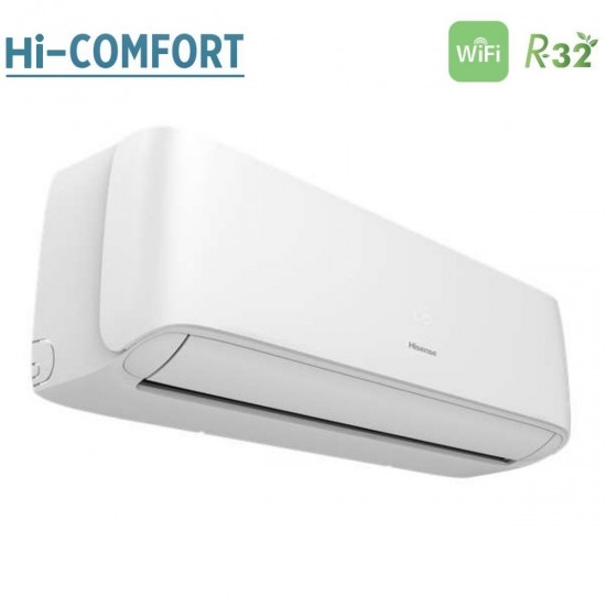 Climatizzatore condizionatore hisense dual split inverter serie hi-comfort 9+9 con 2amw50u4rxa r-32 wi-fi integrato 9000+9000 – novità