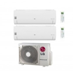 Climatizzatore condizionatore lg dual split inverter serie libero smart 7+9 con mu2r15 ul0 r-32 wi-fi integrato 7000+9000 + novità