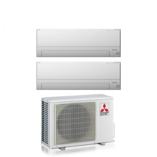 Climatizzatore Condizionatore Mitsubishi Electric Dual Split Inverter Serie MSZ-BT 9+12 con MXZ-2F53VF4 R-32 Wi-Fi Integrato 9000+12000 : Climafast