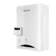 Caldaia rinnai a condensazione zen 24 kw low nox wi-fi integrato metano o gpl completa di kit fumi : climafast